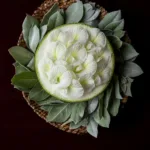 SORBETE DE COCO Y FLOR DE AMOR